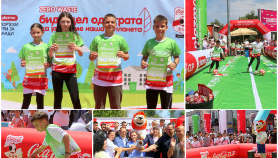 „Ден на спортот“ во Прилеп: „Пеперутки“ се првите победници во „Zero Waste“