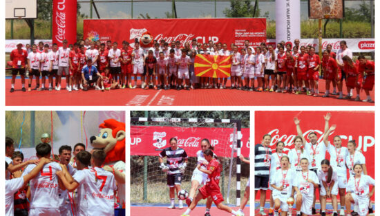 „Сарај“ и „Тигрици“ се државни победници во Coca-Cola Cup