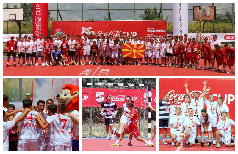 „Сарај“ и „Тигрици“ се државни победници во Coca-Cola Cup