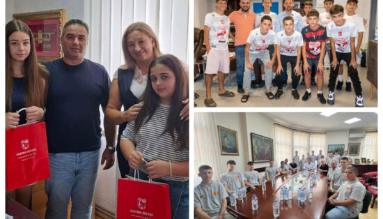 И Пехчево, Струмица и Сарај им посакаа успех на идните ѕвезди!