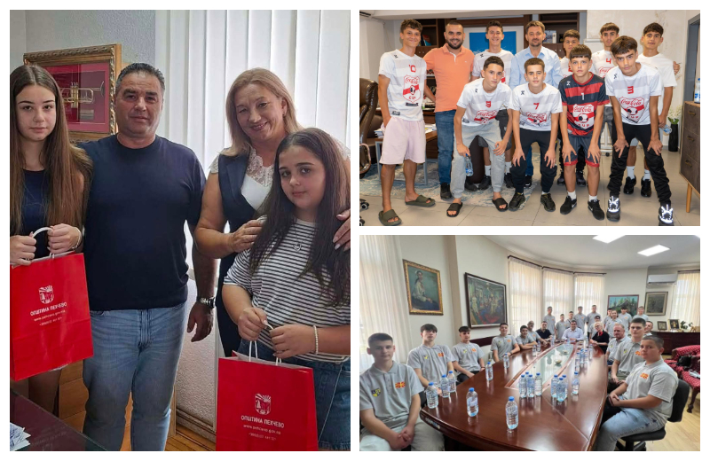 И Пехчево, Струмица и Сарај им посакаа успех на идните ѕвезди!