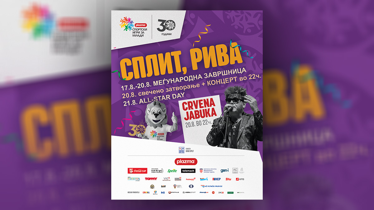 30 години Плазма Спортски игри за млади: Македонија за првпат на големото финале во Сплит!